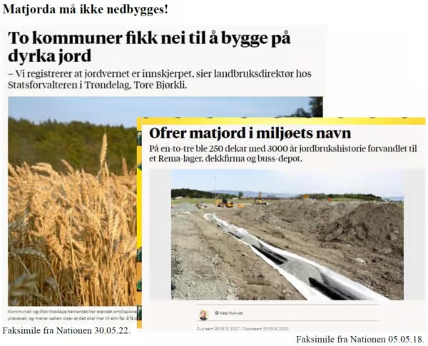 Matjorda må ikke nedbygges! 1