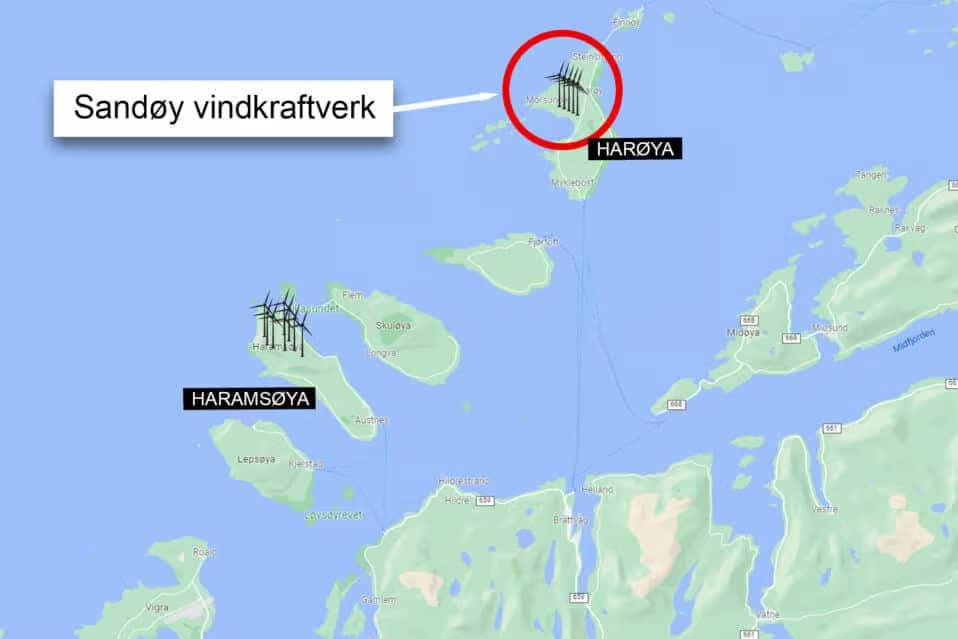Sandøy vindkraftverk – Nedlegging eller ny konsesjon? 93