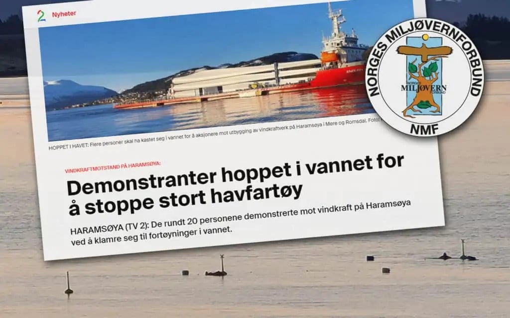 Lokalbefolkningen på Haramsøya Kjemper Mot Miljøødeleggende Vindkraftprosjekt 96