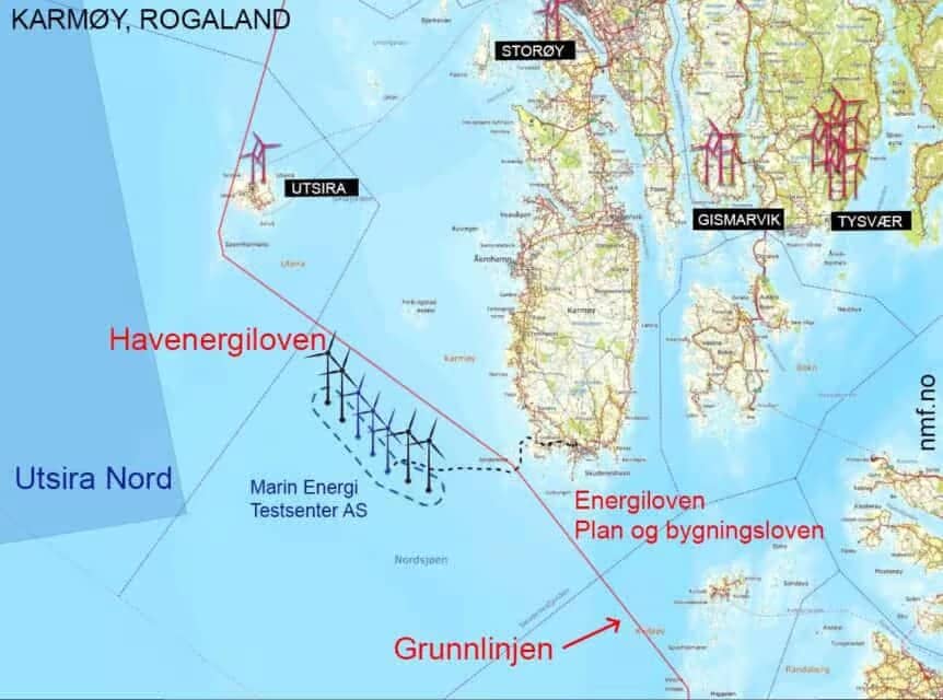 Karmøys kystlinje teppelegges med havvind og siste høring om utvidelse mangler lovhjemmel. 95