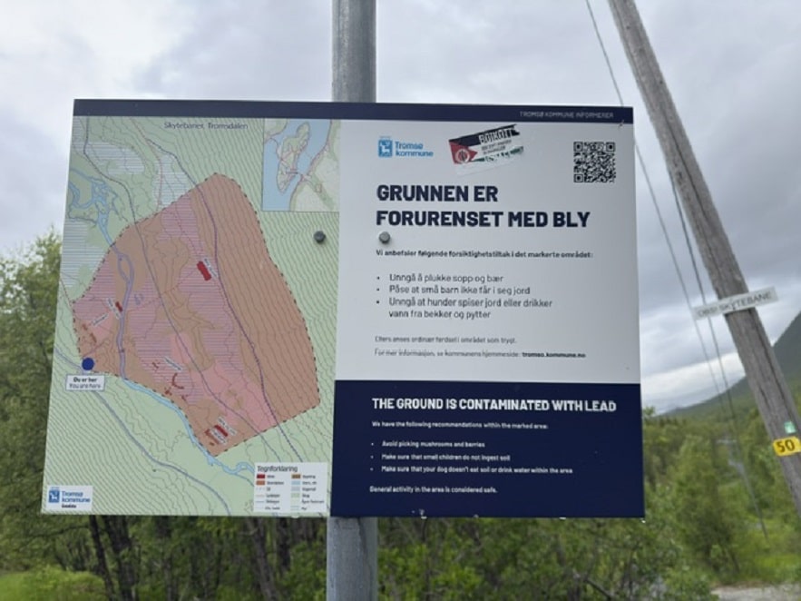 Skytebaner og miljøgifter: En stille økologisk krise i Tromsdalen 1