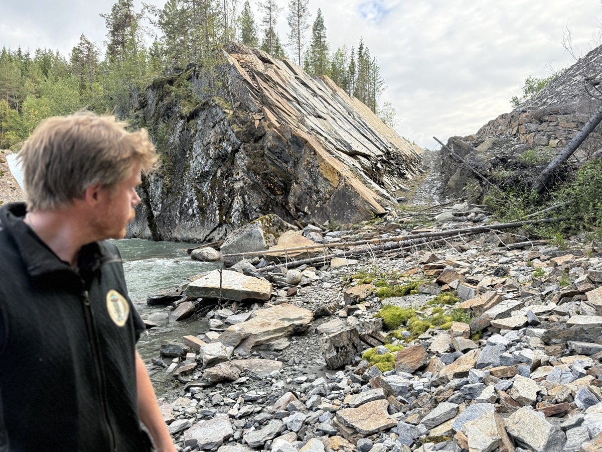 Befaring ved Beiarnelva